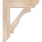 Ekena Millwork Balboa Slat Smooth Bracket, Douglas Fir, 5 1/2"W x 28"D x 32"H BKT06X28X32BOA06SDF - alternate 4